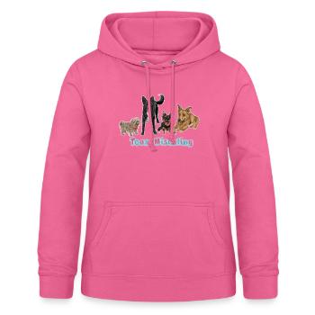 Team Mischling - Frauen Hoodie - Pink - Vorne - AI Model Female 172 light (172cm)