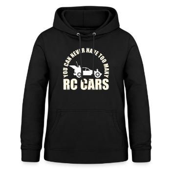 Vous ne pouvez jamais avoir trop de voitures RC RC Racing Racer - Sweat à capuche Femme - noir - Devant - AI Model Female 172 light (172cm)