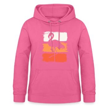 Flamingo Bird Colorful Exotic Summer - Women's Hoodie - pink - Front - AI Model Female 172 light (172cm)
