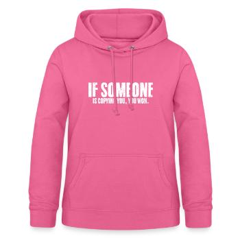 Awesome Social Media Influencing Humor An Internet - Women's Hoodie - pink - Front - AI Model Female 172 light (172cm)