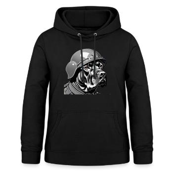 Cane Corso - Women's Hoodie - black - Front - AI Model Female 172 light (172cm)