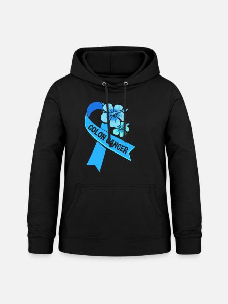Darm Krebs Dickdarm - Frauen Hoodie - Schwarz