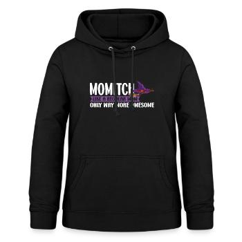Mutter Hexe Hexe Mutter Oma Geschenk - Frauen Hoodie - Schwarz - Vorne - AI Model Female 172 light (172cm)