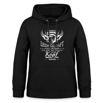 Steinbock aus Leidenschaf - Frauen Hoodie - Schwarz - Vorne - AI Model Female 172 light (172cm)