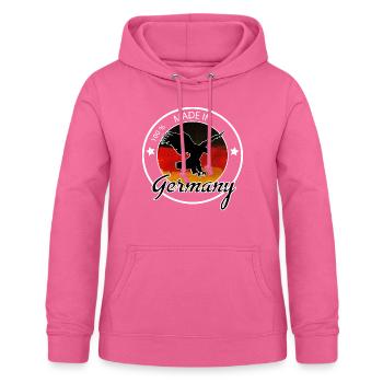 Made in Germany Origin Germany - Women's Hoodie - pink - Front - AI Model Female 172 light (172cm)