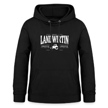 Landwirtin - Frauen Hoodie - Schwarz - Vorne - AI Model Female 172 light (172cm)