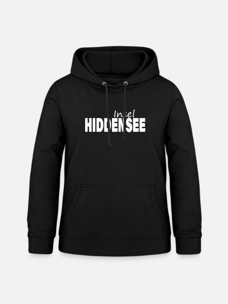 Insel HIDDENSEE - Frauen Hoodie - Schwarz