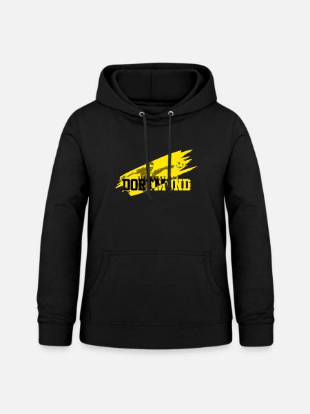 Fussball Dortmund - Frauen Hoodie - Schwarz