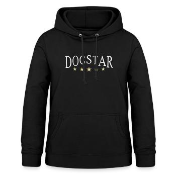 Dogstar, Hundebesitzer, Hundetrainer & Hundefans - Frauen Hoodie - Schwarz - Vorne - AI Model Female 172 light (172cm)