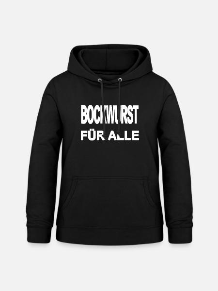 Bockwurst - Frauen Hoodie - Schwarz