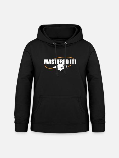 Master 2026 Abschluss Promotion Sponsion - Frauen Hoodie - Schwarz