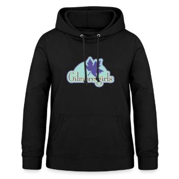 Gilmore Girls Logo  - Frauen Hoodie - Schwarz - Vorne - AI Model Female 172 light (172cm)