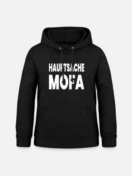 Mofa - Frauen Hoodie - Schwarz