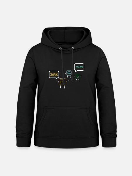 Chemielehrer Chemie Chemiker - Frauen Hoodie - Schwarz