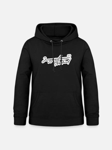 Junggesellinnenabschied Herz - Frauen Hoodie - Schwarz