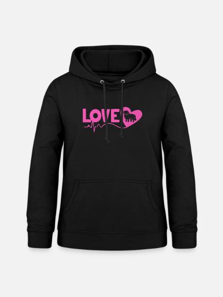 Pyrenäenhund - Frauen Hoodie - Schwarz