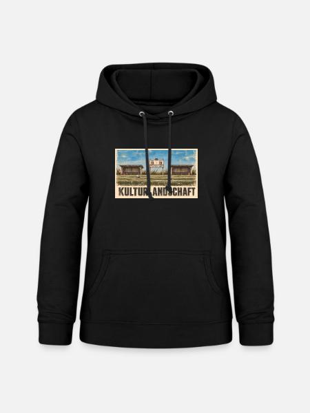 Fussball - Kulturlandschaft - Frauen Hoodie - Schwarz