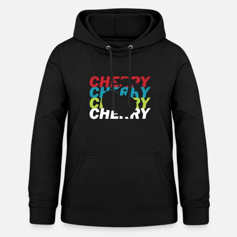 Cherry cherry tree - Women's Hoodie - black