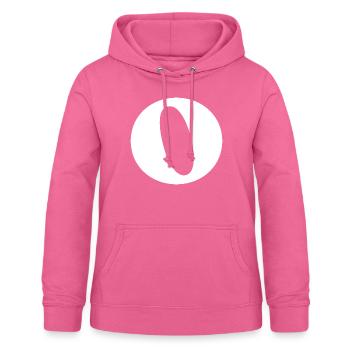 Letter o - Women's Hoodie - pink - Front - AI Model Female 172 light (172cm)
