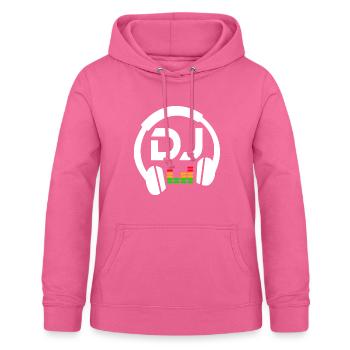 DJ Headphone - Frauen Hoodie - Pink - Vorne - AI Model Female 172 light (172cm)