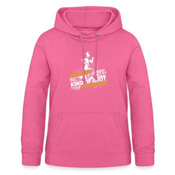 laufen - Frauen Hoodie - Pink - Vorne - AI Model Female 172 light (172cm)