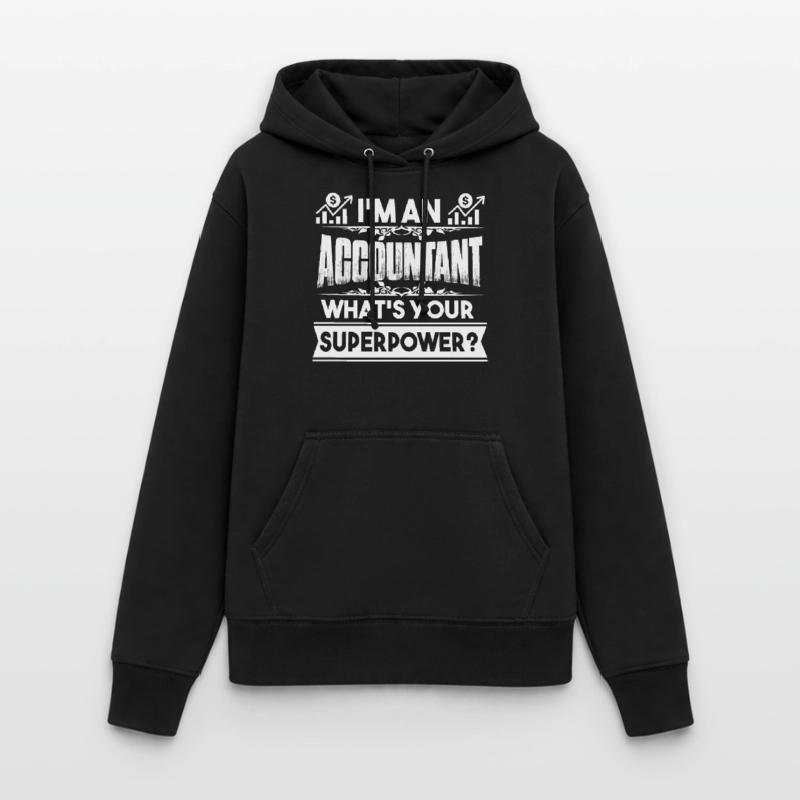 Comptable Comptable Superpower Sweat à capuche Femme