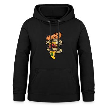 Pizza Maker Pizzaiolo - Sweat à capuche Femme - noir - Devant - AI Model Female 172 light (172cm)