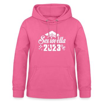Senioren 2023 - Frauen Hoodie - Pink - Vorne - AI Model Female 172 light (172cm)