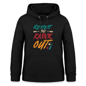Anästhesiologie Anästhesist Respect The Knock Out - Frauen Hoodie - Schwarz - Vorne - AI Model Female 172 light (172cm)