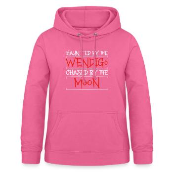 Wendigo Kryptide Cryptid - Frauen Hoodie - Pink - Vorne - AI Model Female 172 light (172cm)
