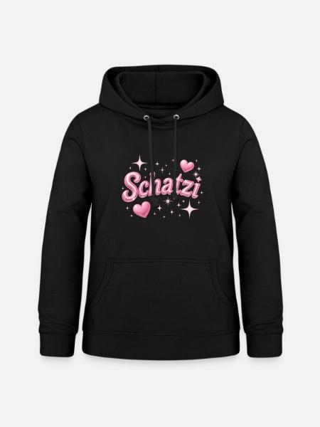 schatzi / Y2K Style - Frauen Hoodie - Schwarz