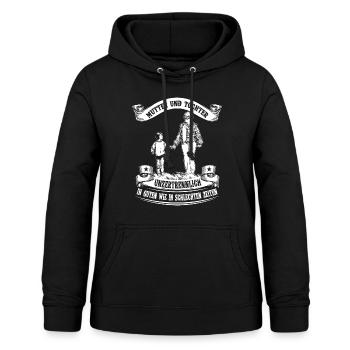 Mutter und Tochter - Unzertrennlich - Frauen Hoodie - Schwarz - Vorne - AI Model Female 172 light (172cm)
