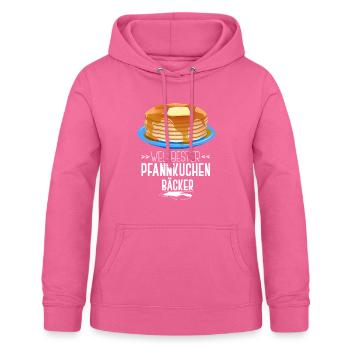 Pfannkuchen Bäcker - Frauen Hoodie - Pink - Vorne - AI Model Female 172 light (172cm)
