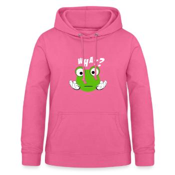 verwirrt Verwirrung Geschenk - Frauen Hoodie - Pink - Vorne - AI Model Female 172 light (172cm)