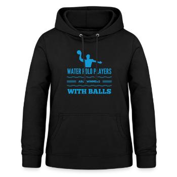 Wasserball Wasserpolo Wasser Polo Sport Geschenk - Frauen Hoodie - Schwarz - Vorne - AI Model Female 172 light (172cm)