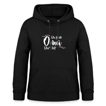 Die Beste Oma Der Welt Deutsche Welten Beste Oma - Frauen Hoodie - Schwarz - Vorne - AI Model Female 172 light (172cm)