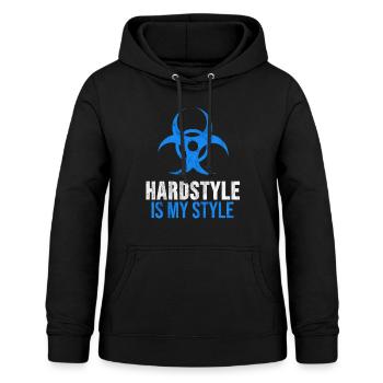 Hardstyle Shirt Hard Style Festival Raver Geschenk - Frauen Hoodie - Schwarz - Vorne - AI Model Female 172 light (172cm)
