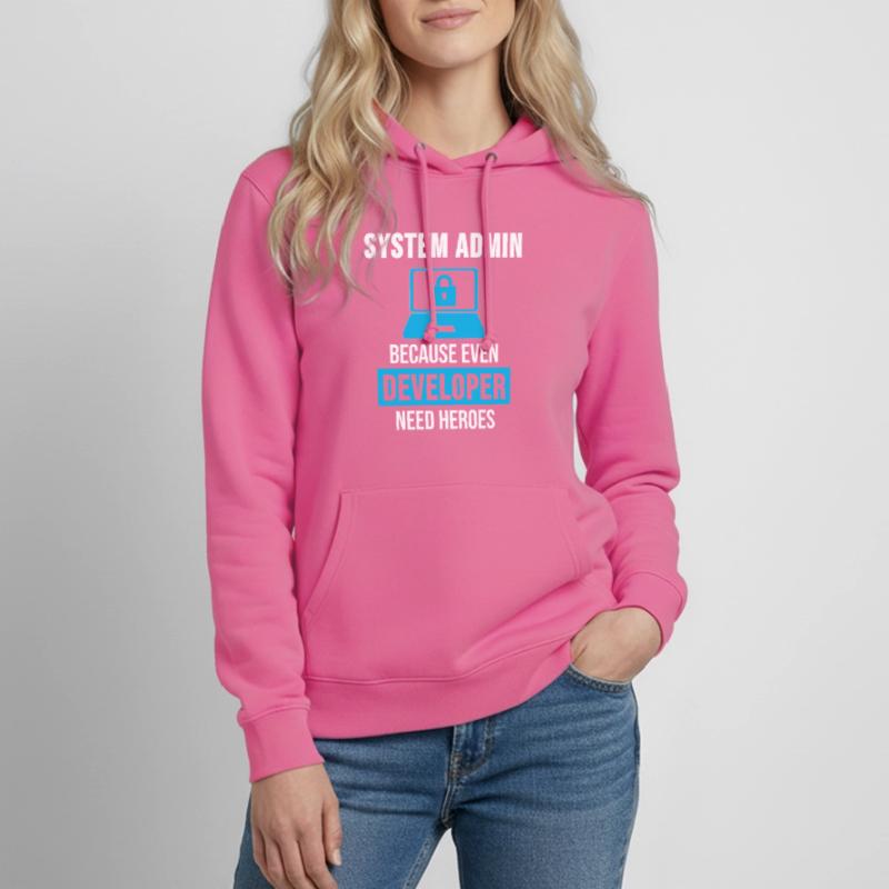 System Admin Administrator Programming Gift Women's Hoodie