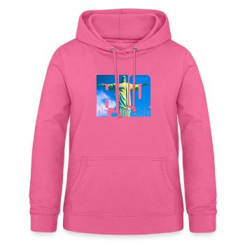 Rio de Janeiro Brasilien - Frauen Hoodie - Pink - Vorne - AI Model Female 172 light (172cm)