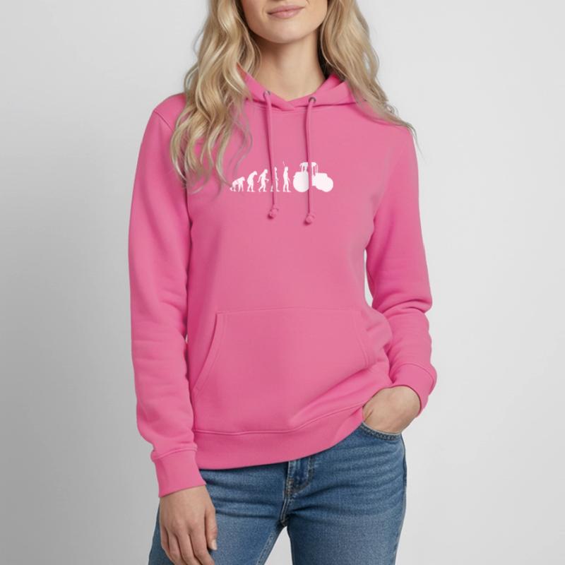Evolution tractor Women's Hoodie