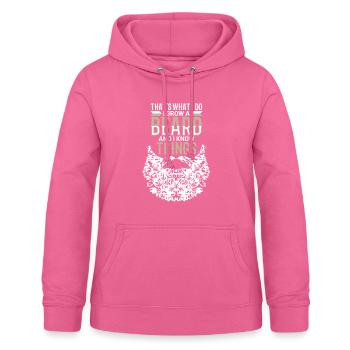 bart - Frauen Hoodie - Pink - Vorne - AI Model Female 172 light (172cm)