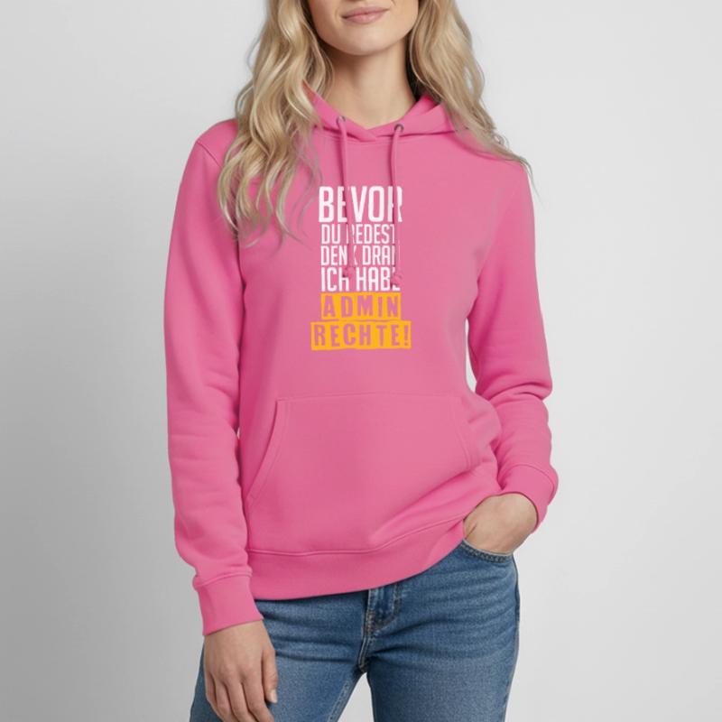 Administrator Informatik Computer Pc Frauen Hoodie