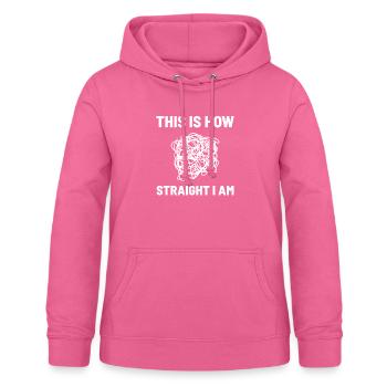 LGBT Stolz - Frauen Hoodie - Pink - Vorne - AI Model Female 172 light (172cm)