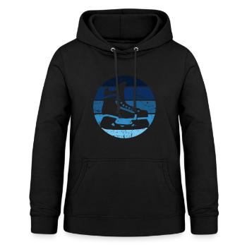 skate - Women's Hoodie - black - Front - AI Model Female 172 light (172cm)