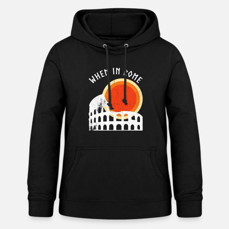 Sunset over the Coliseum - Women's Hoodie - black