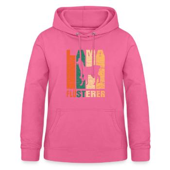 Lama - Frauen Hoodie - Pink - Vorne - AI Model Female 172 light (172cm)