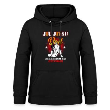 Jiu Jitsu martial arts - Women's Hoodie - black - Front - AI Model Female 172 light (172cm)