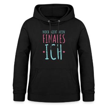 Geschlechtsumwandlung Transformation Geschenk LGBT - Frauen Hoodie - Schwarz - Vorne - AI Model Female 172 light (172cm)