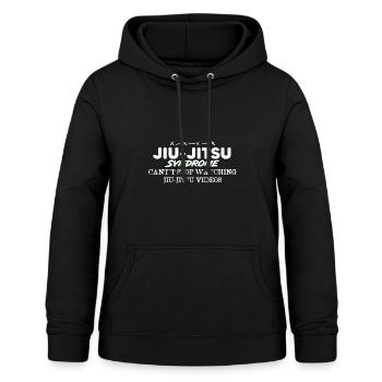 Ju-Jitsu - Sweat à capuche Femme - noir - Devant - AI Model Female 172 light (172cm)
