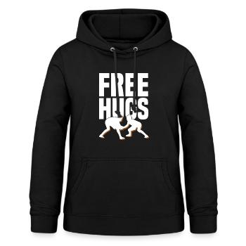 Fabuleux et merveilleux idée cadeau grappling - Sweat à capuche Femme - noir - Devant - AI Model Female 172 light (172cm)